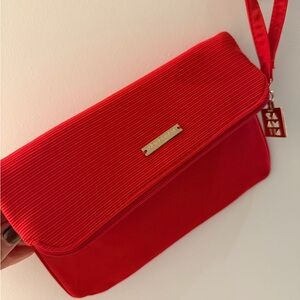 Giorgio Armani Vibrant Red Clutch